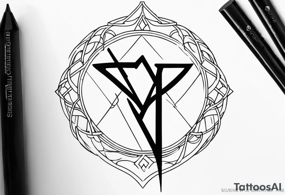 Shadowhunters Angelic rune tattoo idea