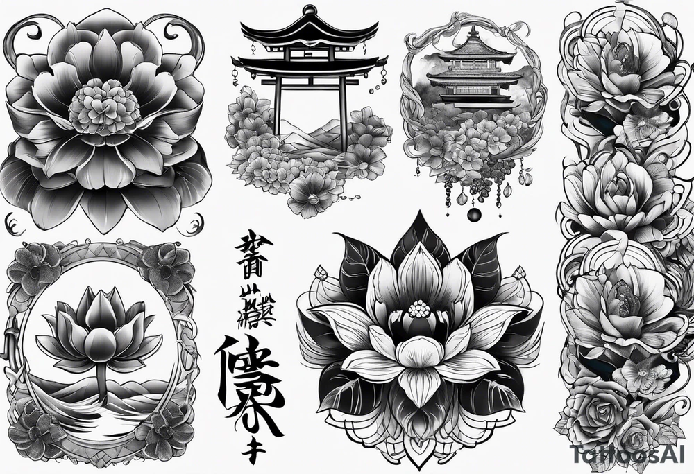 Japanese sleeve tattoo idea