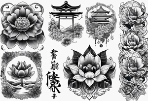 Japanese sleeve tattoo idea