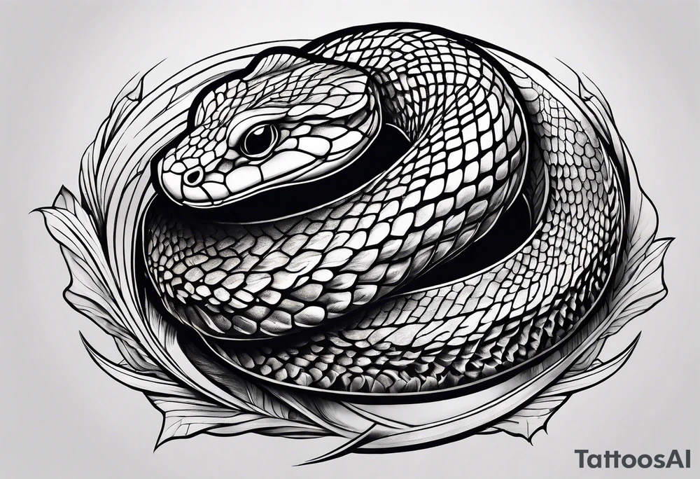 Copperhead tattoo idea