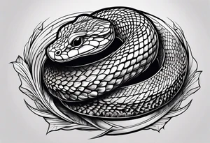 Copperhead tattoo idea