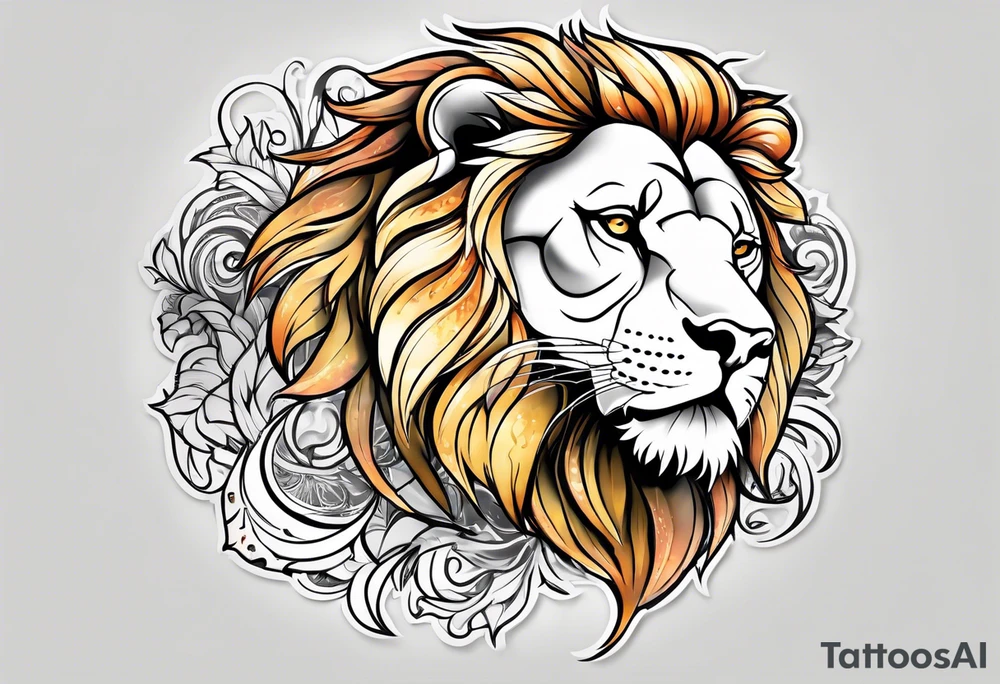 Leo tattoo idea