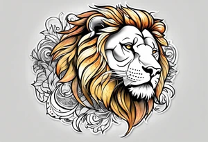 Leo tattoo idea