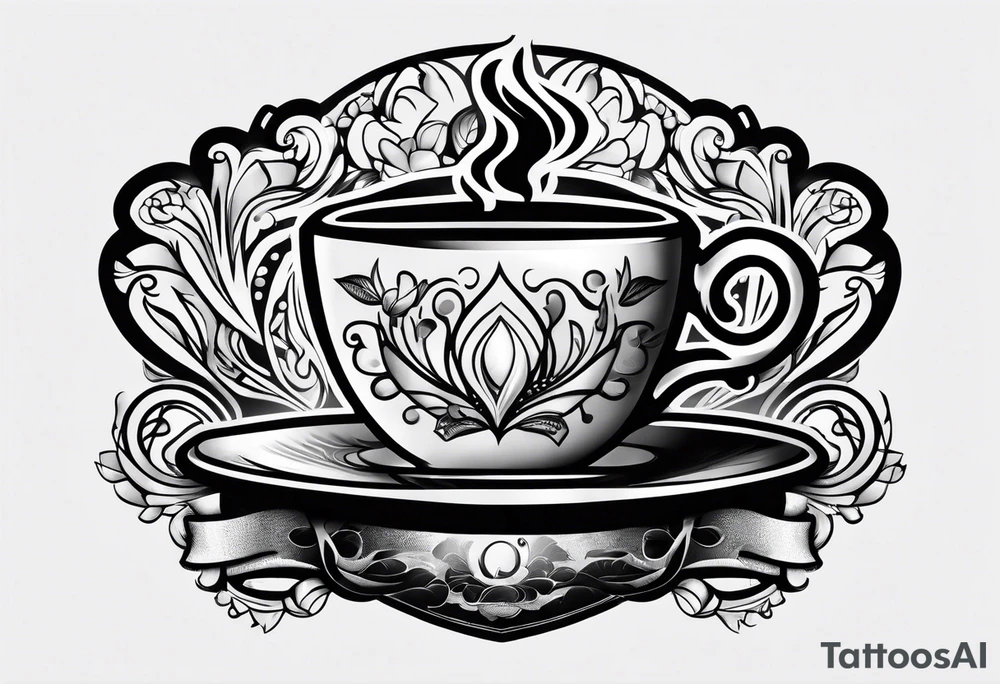 Logo for Gulf Dide Coffee tattoo idea