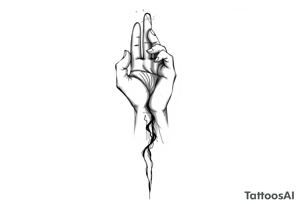 Broken sobriety tattoo idea