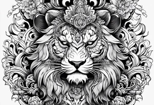 shishi tattoo idea