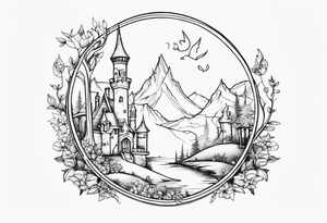 Fairy tale tattoo idea