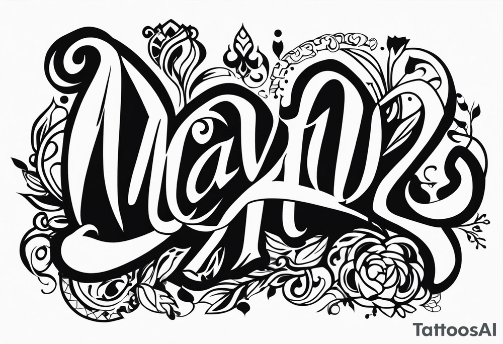 Mayva, Anaya, Mehar tattoo idea