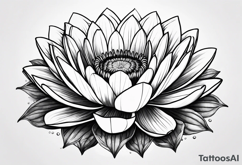 Victoria amazonica tattoo idea