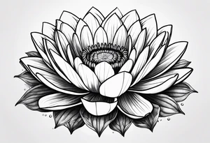 Victoria amazonica tattoo idea