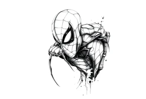 spiderman tattoo idea