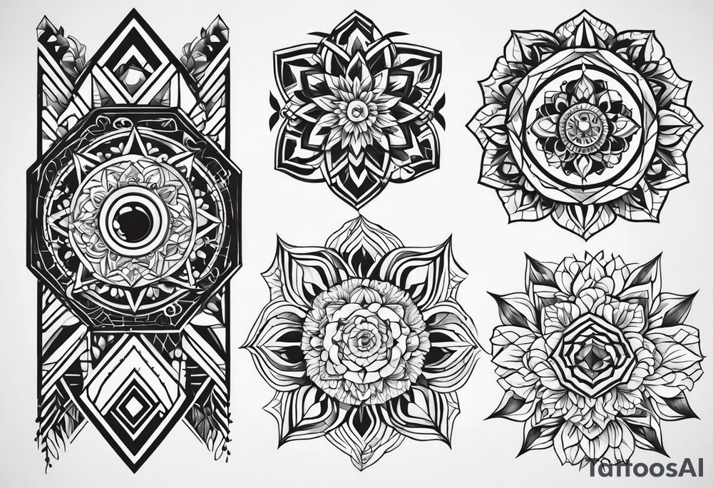 Грустный скелет, сидит и думает о бытие tattoo idea
