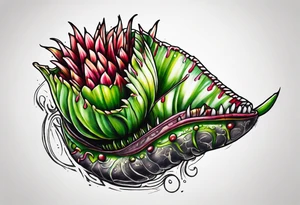 flytrap tattoo idea