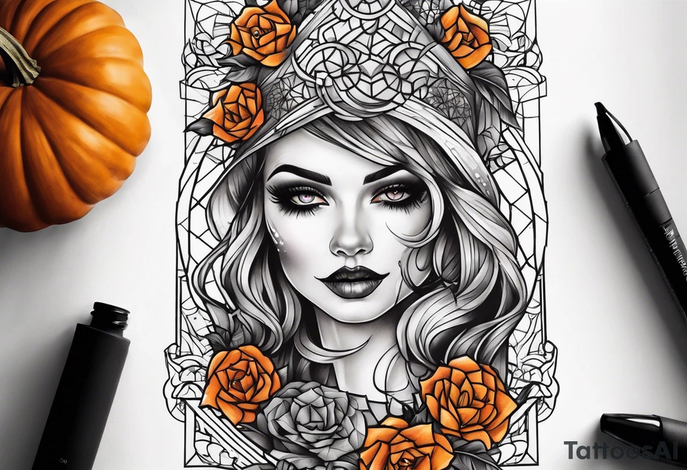 Halloween tattoo idea