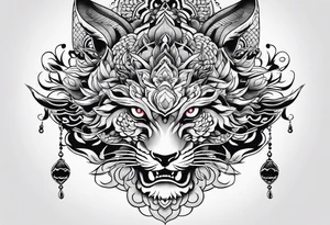 Traditional Japanese tattoo representation of consistency tattoo idea
