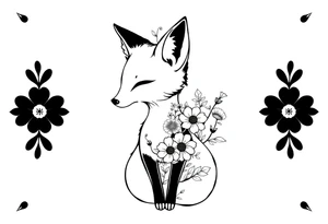fox peaceful

CREATE A FURRY TATTOO DESIGN FURSONA ANTROPOMORPHIC IMAGE FOR ANTIFACIST LIBERAL WITH FLOWERS AND PLANTS GROWING FROM THE FURSONA more anthropomorphic tattoo idea