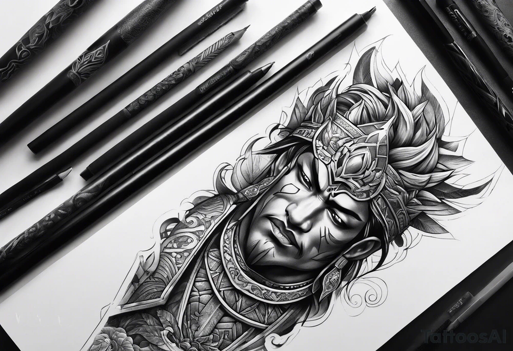 samuria male forearm tattoo tattoo idea