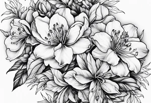 Azaleas tattoo idea