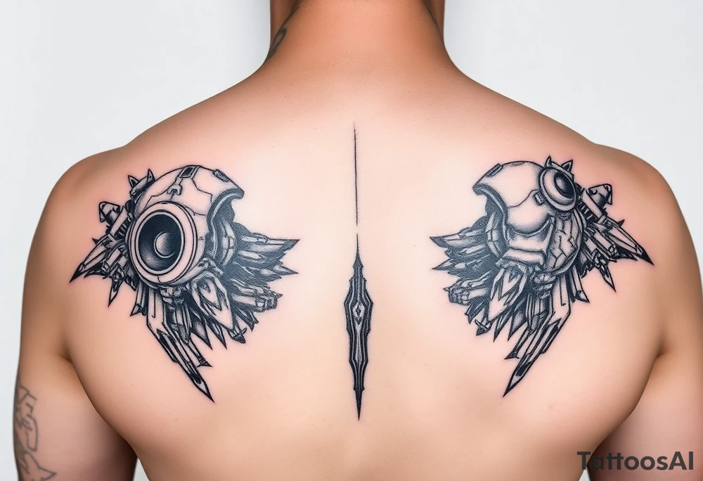 Death Star Trench tattoo idea