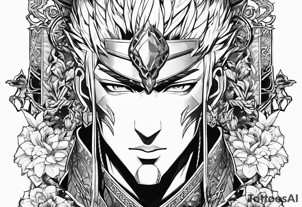 gilgamesh from fate stay night tattoo idea