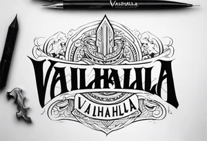 Valhalla  steps tattoo idea