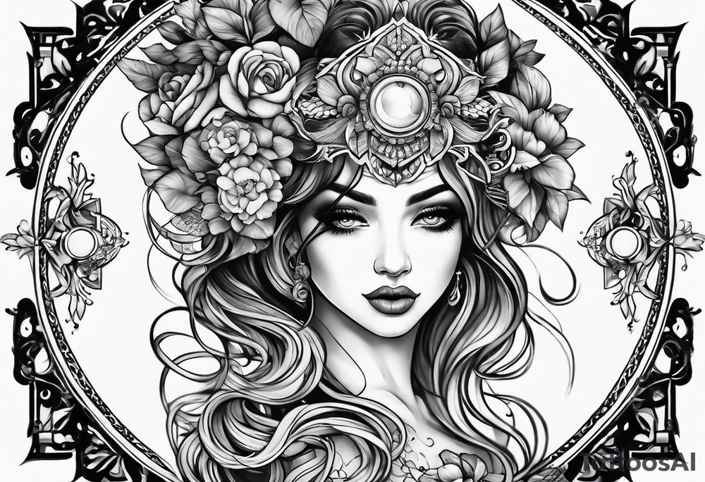 gemini twins tattoo idea