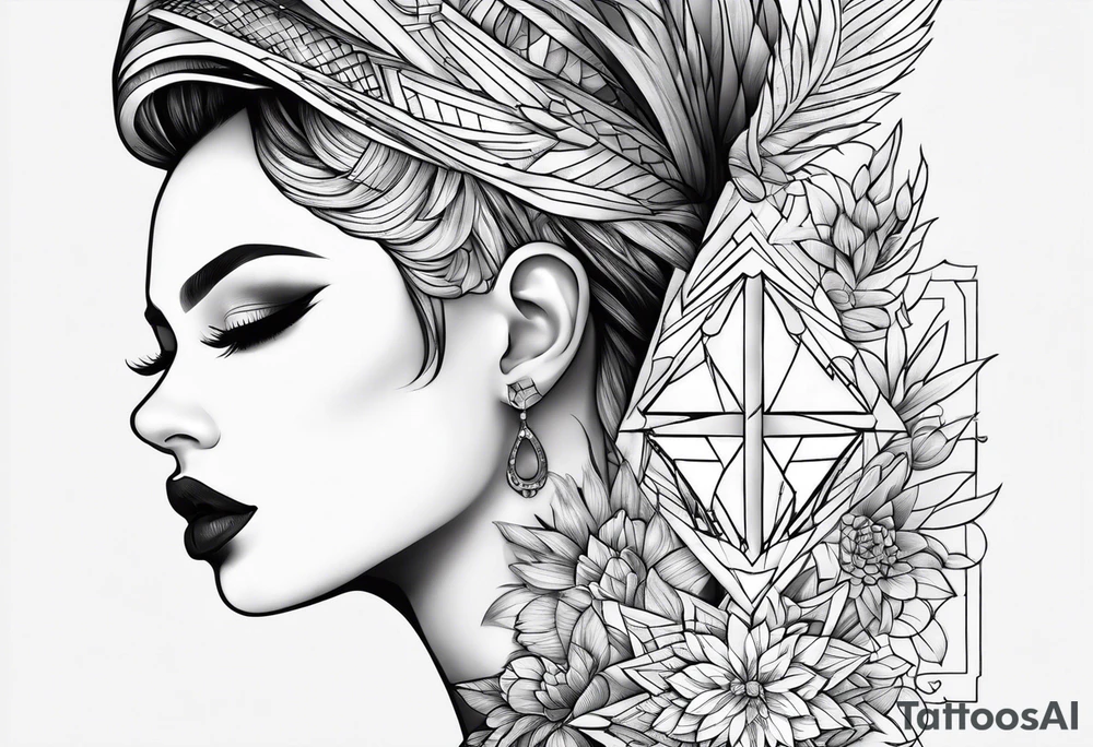 Lynn with a design tattoo idea