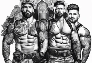 Rucking, brotherhood, fitness, GrowRuck tattoo idea