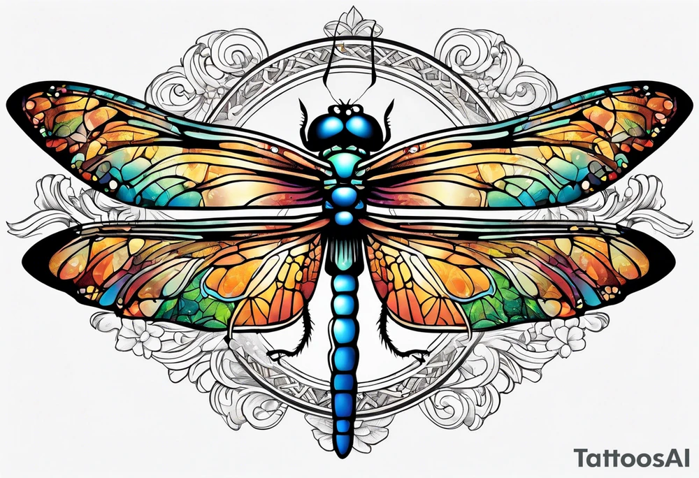 dragonfly tattoo idea