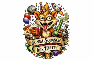 Squanch going to squanch this party tattoo idea