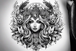 full back tattoo tattoo idea