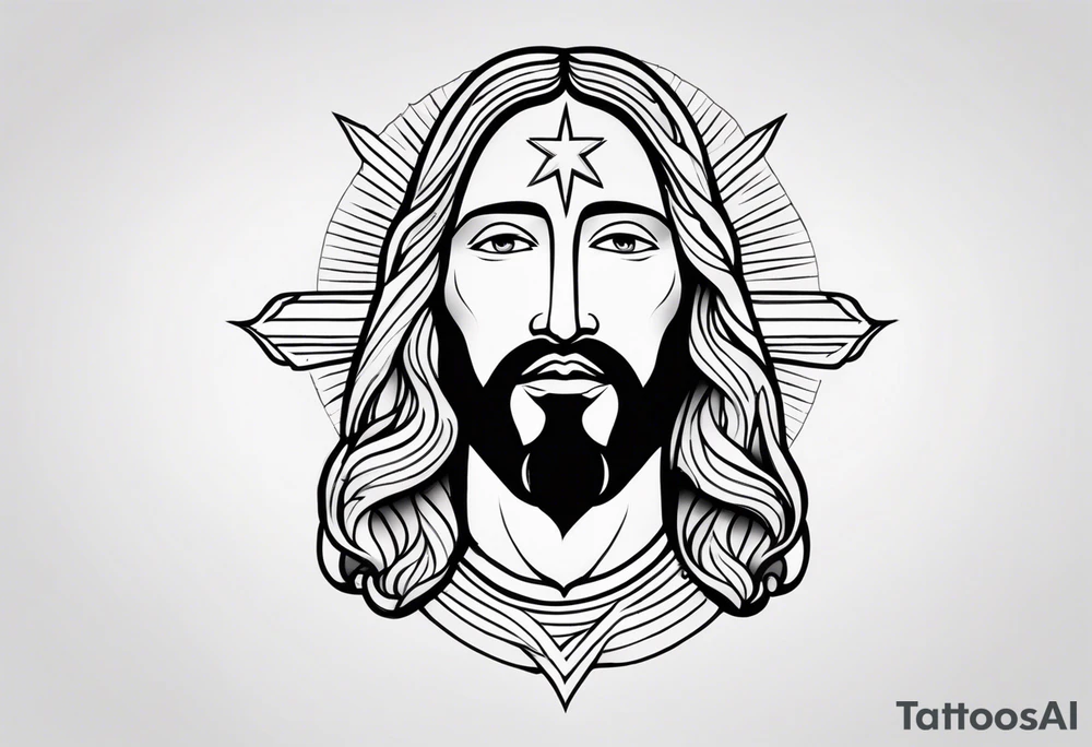 jesus loves you tattoo idea