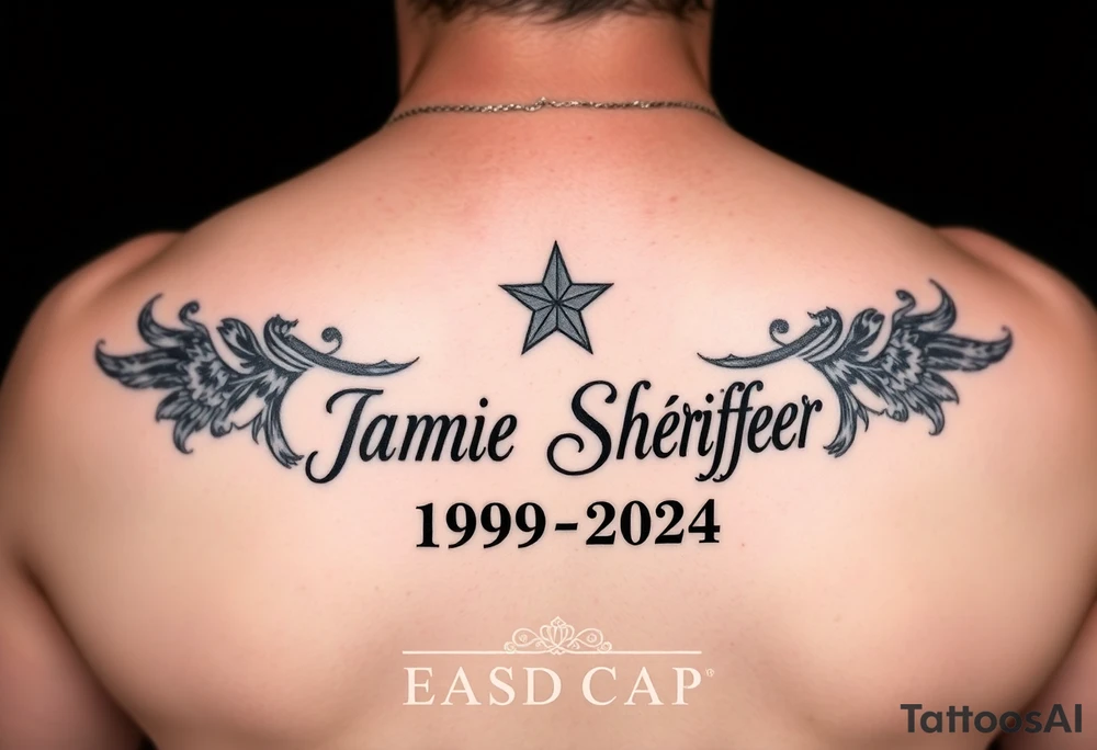 Memorial tattoo for dad 
Jamie Sheriff
1959-2024 tattoo idea