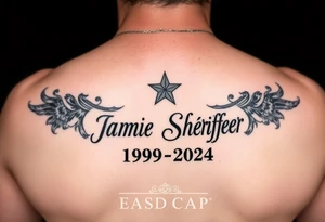 Memorial tattoo for dad 
Jamie Sheriff
1959-2024 tattoo idea