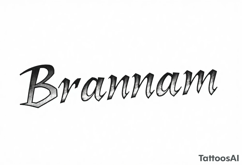 Branam tattoo idea
