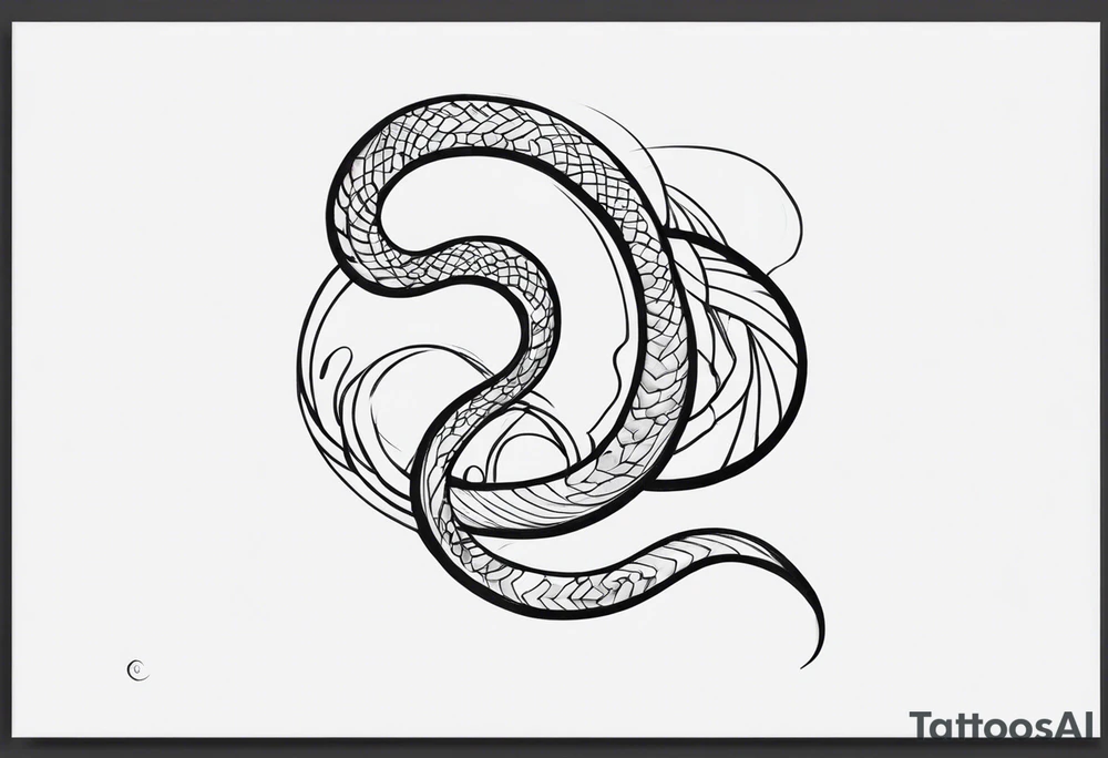 snake tattoo idea