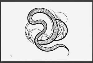 snake tattoo idea