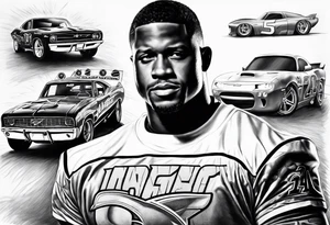 San Diego Chargers,
Ladanian Tomlinson,
Lightning McQueen, tattoo idea