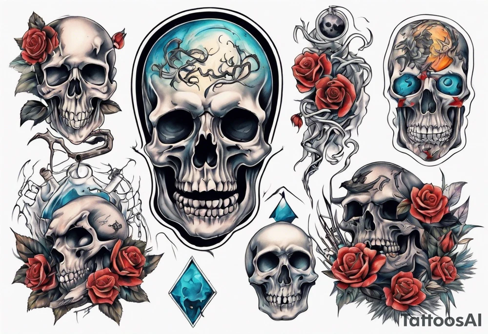 death tattoo idea