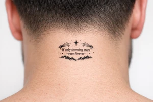 If only shooting starrs were forever tattoo idea