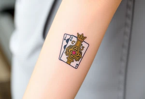 Royal Flush tattoo idea