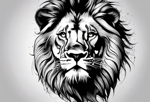 Lion from atlas tattoo idea