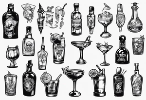 Bartender tattoo idea