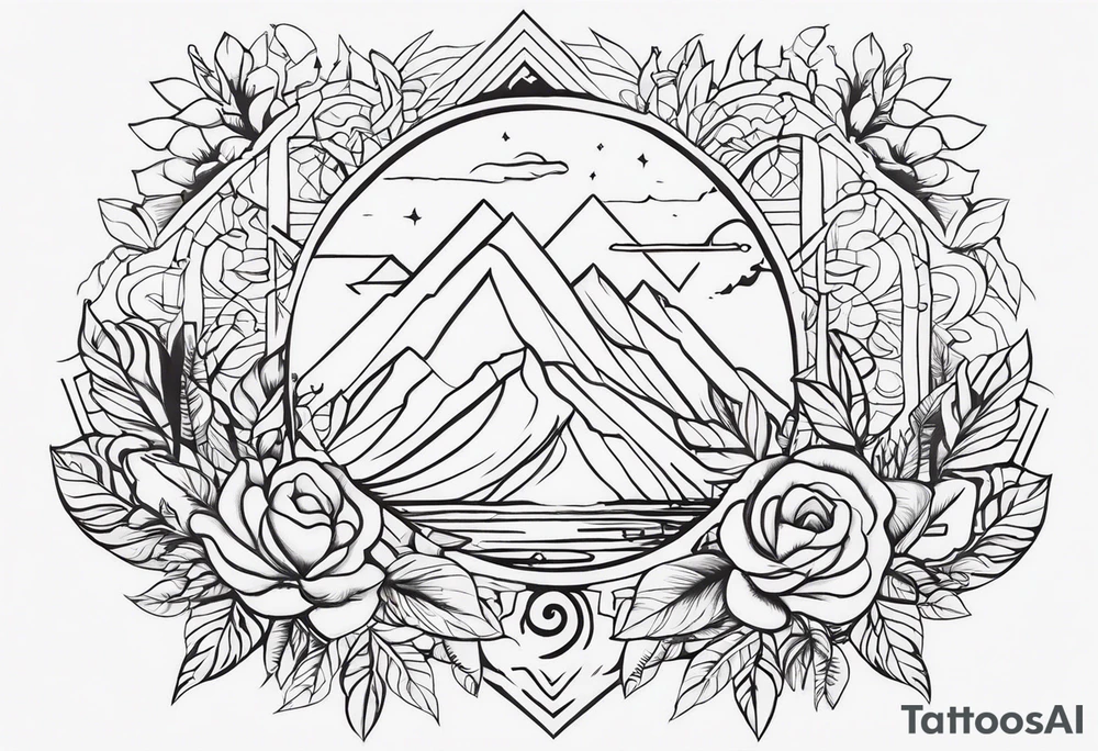 сова с распахнутыми крыльями tattoo idea