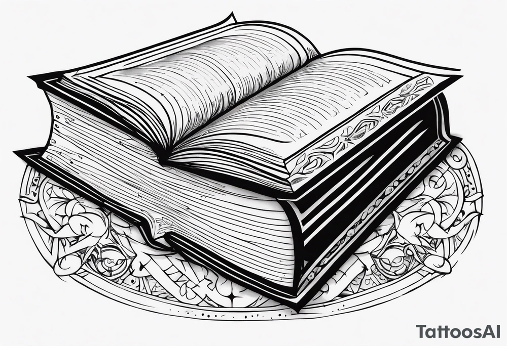 HOLY BOOKS tattoo idea