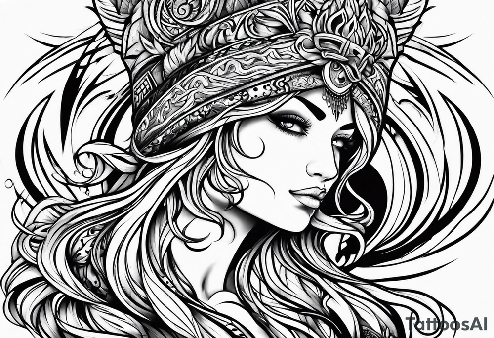 flames tattoo idea