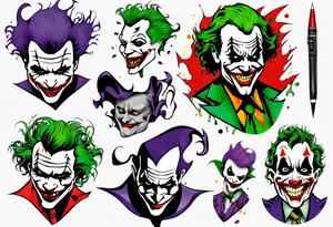 Joker why so serious tattoo idea