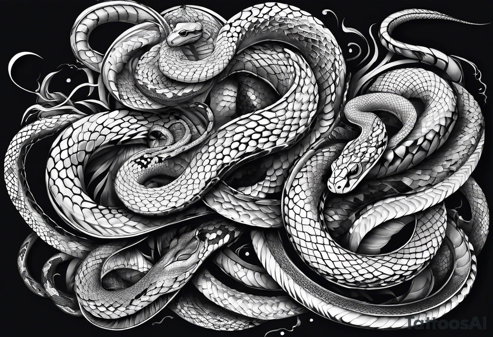 snake fast slithering from above simple tattoo idea snake fast slithering from above simple tattoo idea