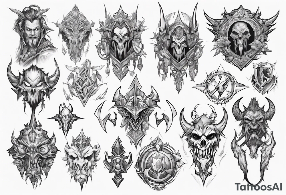 World of warcraft tattoo idea
