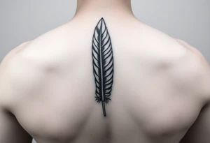Feather tattoo idea